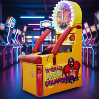 STARAMUSE Machine de boxe arcade Dragon Punch Fight avec accepteur de billets personnalisé, pour sports de combat, à monnayeur, pour intérieur et extérieur