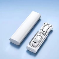Juego de Cables de Carga USB Portátiles, Adaptador Convertidor, Soporte para Pin de Extracción de Tarjeta SIM, Accesorios para Teléfono Móvil con Caja de Regalo