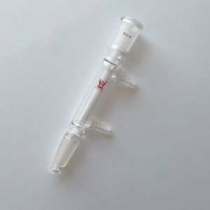 Condensador Liebig de Vidrio Borosilicato para Destilación Química con Conexión de Manguera, Unión Rectificada Estándar 24/40, Material de Vidrio para Laboratorio - Product Image 6