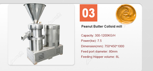 Thương Mại Đảm Bảo Nhà Cung Cấp Đậu Phộng Nuts Rang Máy Hạnh Nhân Dán Mài Thiết Bị Ca Cao Đậu Bơ Chế Biến Dòng - Product Image 5