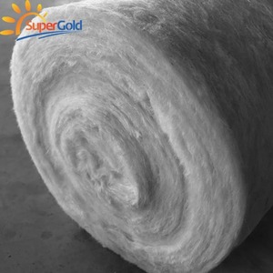 Supergold formaldehyde miễn phí nhôm lá thủy tinh len chăn Lửa Cách Nhiệt cho kim loại xây dựng cho nhiệt vật liệu bảo vệ - Product Image 2