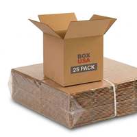 Boîtes en carton ondulé extra-résistantes pour l'expédition d'emballages e-commerce ; Cartons de messagerie découpés en gros demi-hauteur