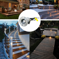 Lampe encastrée au sol LED IP67 3W pour allée extérieure, éclairage souterrain LED