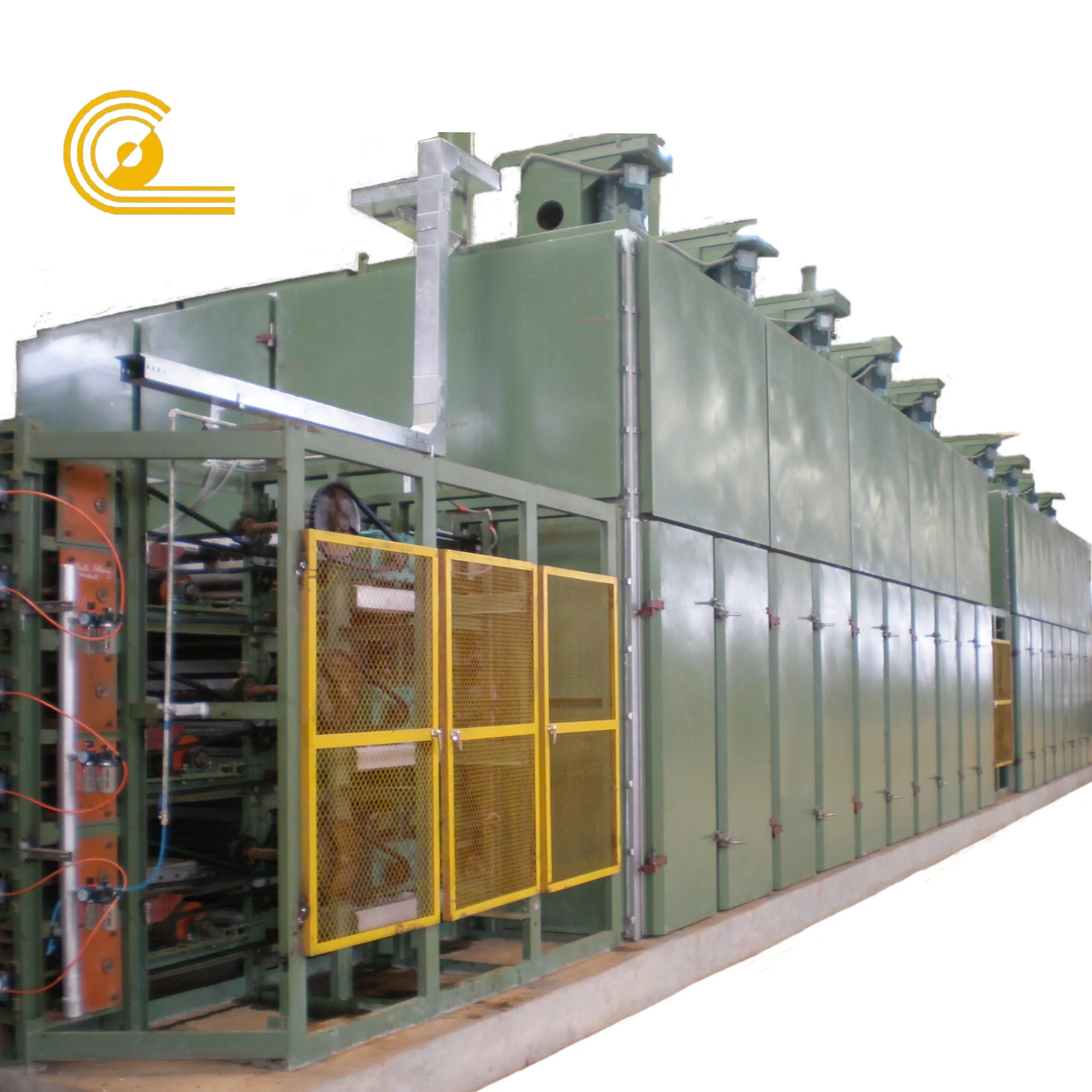 Yongxiang OEM stable performance two layer mesh belt veneer dryer machine