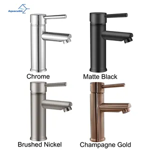 Matt Black Faucet Factory Wholesale Matte Black Plumbing Fixtures Bathroom Lavatory Washroom Basin Faucet