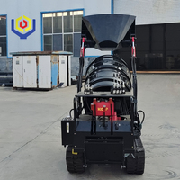 Mixer NewTrend Mini Zementmischer 800L Betonmischer Muldenkipper Selbstladender Lader Raupenmobiler Mini-Betonmischer