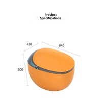 Meilleures ventes YUNJET MD611 Cuvette de toilettes en céramique à poser au sol, avec chasse automatique intelligente, chauffage instantané du siège, télécommande, compatible S-Trap et P-Trap, allongée