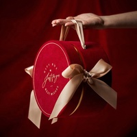 Grandes boîtes cadeaux rigides en carton faites à la main avec logo personnalisé en feuille d'or, doublure en velours, pour cadre photo, fleurs et souvenirs