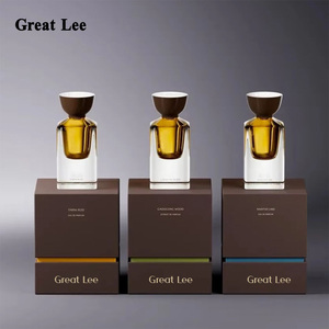 Nhà Máy Sản Xuất 30Ml 50Ml 100Ml Tùy Chỉnh Vuông Sang Trọng Thủy Tinh Rỗng Phun Chai Nước Hoa Với Hộp - Product Image 1