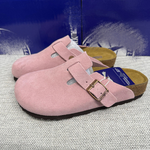 2026Birkentocks Sabots et mules en liège et daim souple, unisexe, tendance, avec soutien de la voûte plantaire, antidérapants, sandales à plateforme rehaussantes - Product Image 4