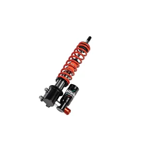 Bitubo สปริงด้านหน้า monoshock สีแดงสำหรับ Piaggio สำหรับ Vespa LXV 125 IE 4T 2010ปรับได้มีการบีบอัดโหลดล่วงหน้า - Product Image 2