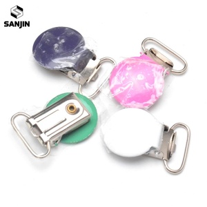 <span class=keywords><strong>Attache</strong></span>-tétine en métal sans plomb pour bébé, multicolore, compatible <span class=keywords><strong>Mam</strong></span>, pour sucettes et tétines - Product Image 3