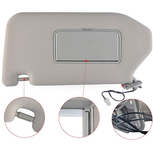 Nissan Infiniti Qx60 Sun Visor 96401-9PB0A Gray Left Side With Light - Product Image 2