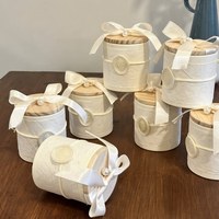 Nouvelles Boîtes Cylindriques Haut de Gamme en Carton pour Bonbons de Mariage 2026 – Emballage Spécial, Boîtes Cadeaux Vides pour Aliments