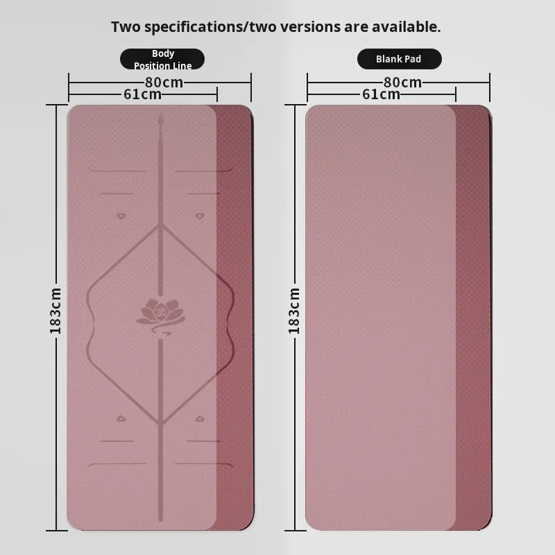 CT Widen Two Color Yoga Mat