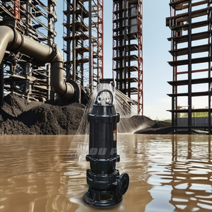 Máy bơm nước thải chìm điện hạng nặng <span class=keywords><strong>QW</strong></span> với dao mài, máy bơm một tầng áp suất thấp, tùy chỉnh OEM - Product Image 4