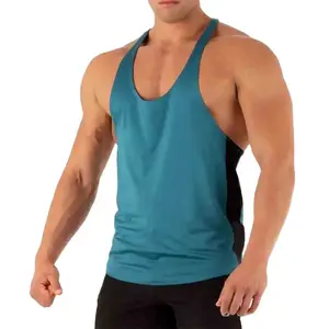 Men's Muscle tank top running singlet Bodybuilding Fitness vest mens gym singlet custom design singlets for men