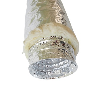 Siêu Bền 8 Inch Cách Điện Linh Hoạt <span class=keywords><strong>Ac</strong></span> Duct Đối Với Hvac Với Tay Áo - Product Image 2