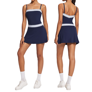 Nueva llegada: Falda deportiva transpirable personalizada para mujer, ideal para tenis, running y yoga, con letras ajustables en la parte delantera. - Product Image 1