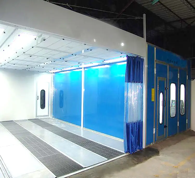 CE proved Paint Mixing Room and painting equipment sanding room polishing car spray booth price