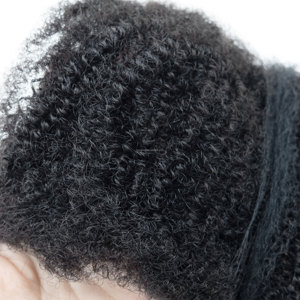 ANNA 50 Grammes <span class=keywords><strong>Cheveux</strong></span> 100 % Humains Afro Crépus Bouclés <span class=keywords><strong>Ultra</strong></span> <span class=keywords><strong>Doux</strong></span> Mini Boucles en Vrac <span class=keywords><strong>pour</strong></span> Tresses, Twists, Locs - Product Image 2