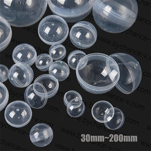 Eco-friendly New Material <strong>Plastic</strong> Ball Various Mini Size <strong>Large</strong> Size Transparent Capsule <strong>Eggs</strong> for Gashapon Machine 28mm-200mm - Product Image 1