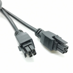 OEM 주문 4.2mm 피치 직사각형 케이블 Molex 소형 적합 Jr 5557 시리즈 4 위치 주름 연결관 철사 마구에 의하여 주조되는 케이블 - Product Image 2