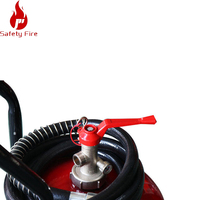 Extincteur à mousse AFFF sur chariot grande capacité OEM pour incendies d'hydrocarbures et de produits chimiques