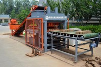 Presse à briques en argile hydraulique entièrement automatique DF7-10, machine à fabriquer des blocs emboîtables, haute efficacité pour la construction au Nigeria