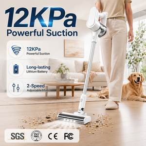 A02 150W Powerful <b>Portable</b> Wireless Aspirateur Cordless <b>Vacuum</b> Cleaner Stick Design for Carpet Sofa Dry Function for Hotels - Product Image 4