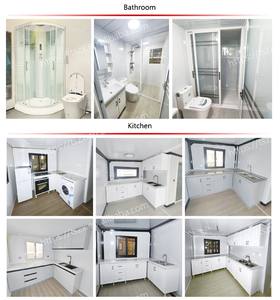 Maison modulaire en conteneur extensible Prix 20 pieds 40 pieds Maisons préfabriquées pliantes Maison préfabriquée de luxe à vendre - Product Image 4