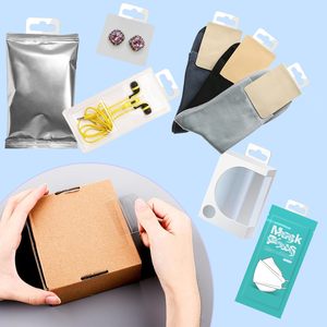 Clear Plastic Hang Tags 200 Pack Self <b>Adhesive</b> Rectangle Waterproof For Retail Store Display - Product Image 5