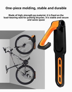 Support Bike Wall Mount <b>Hook</b> Stand Parking Holder Parking Rack Storage Stand Bracket Cycling Bike Accessories - Product Image 5
