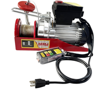 Mini-grue à chaîne électrique PA 1000 500 KG pour fabricants, palan de levage, outils de levage, moteur 110V, petit treuil 220V