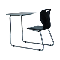 Fournisseurs de mobilier scolaire, mobilier de salle de classe universitaire, chaise d'étudiant avec tablette d'écriture