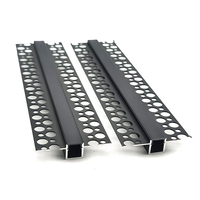 YG-B002 Profilés linéaires en aluminium LED de haute qualité pour plâtre, avec canal pour cloisons sèches et couvercle en PC, pour éclairage de plafonds en cloisons sèches