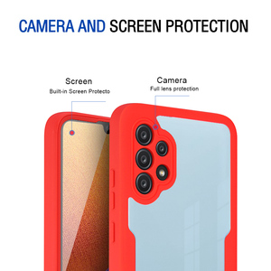 Funda Protectora para <span class=keywords><strong>Galaxy</strong></span> <span class=keywords><strong>A32</strong></span> 4G, Cobertura Total 360, Color en Contraste, Protector de Pantalla Integrado, Suave y Resistente a Golpes, para <span class=keywords><strong>Samsung</strong></span> <span class=keywords><strong>Galaxy</strong></span> A52 A72 A22 - Product Image 2