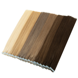 Extensions de <span class=keywords><strong>cheveux</strong></span> naturels Remy double épaisseur à bandes adhésives 100 % <span class=keywords><strong>cheveux</strong></span> humains couleur cuivre en gros - Product Image 3