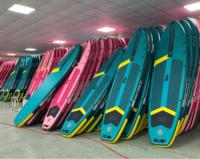 Vente en gros OEM Offre Spéciale nouvel arrivage de planche de surf à pagaie 34 ''ultra large planche de surf à pagaie planche de SUP de pêche gonflable