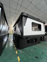 Coque de camping pour camionnette, coque rigide en aluminium, imperméable quatre saisons, pour pick-up