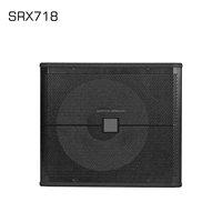 Gooermi SRX718 Haut-parleur passif à 2 canaux de 18 pouces 8 ohms AC avec enceinte en métal néodyme Surround Sound - Utilisation professionnelle PA/FOH sur scène Durable