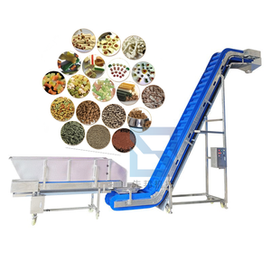 Điều kiện mới PVC sidewalls Feeder vành đai Z loại dốc góc nghiêng thang máy cấp thực phẩm thang máy cho nhà hàng chế biến thực phẩm - Product Image 1