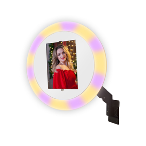 WiViTouch Anneau lumineux LED de 18 pouces pour photomaton, compatible avec les tablettes 9,7-12,9 pouces (iPad Air/<span class=keywords><strong>Pro</strong></span>) pour photomaton à anneau lumineux - Product Image 5