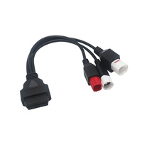 Câble adaptateur OBD LT009, nouvel arrivage, pour moto Yamaha, prise OBD2 3 broches, 4 broches, 6 broches vers femelle, câble de diagnostic, câbles de moto