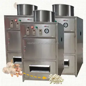 Hocheffiziente Knoblauch-Peeling-Maschine automatische Knoblauch-Hautentfernungsmaschine für Industrie