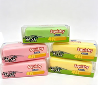 Jouet à presser en forme de bâton de beurre croustillant et réaliste, jouet sensoriel solide pour soulager le stress, cadeau pour enfants
