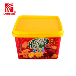 Các loại bánh sandwich bánh quy Shortbread ngon cay & mặn Snack với kem trứng Nori hương vị Hộp bao bì được làm bằng glucose - Product Image 4