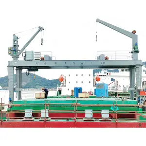 15t 20 ton 25t海洋電気ハッチカバーガントリークレーン工場価格BV CCS