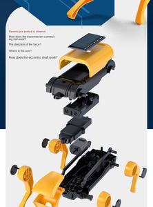 Elektronik oyuncak köpek çocuk bulmaca DIY monte uzaktan kumanda dört ayak Robot köpek - Product Image 3