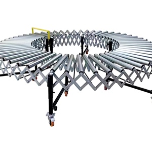 Esteira Transportadora de Rolos por Gravidade Automática Expansível e Ajustável, Resistente ao Calor, em Aço Inoxidável 1. Expansível 2. Transportador de Rolos - Product Image 6
